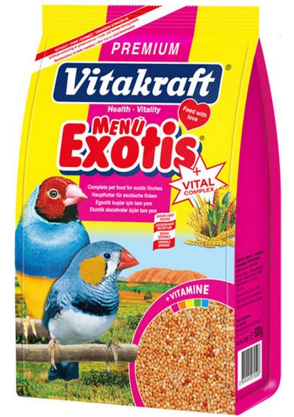 Menu Egzotik Finch Yemi 500 gr x 2 Adet Dpmah
