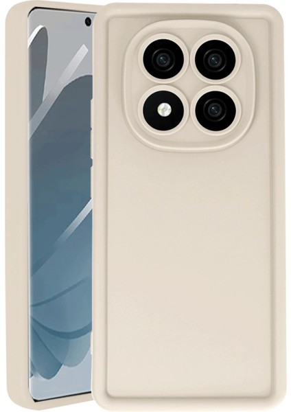 Xiaomi Redmi Note 14 Pro 5g Kılıf Viera Silikon - Krem Dpmah