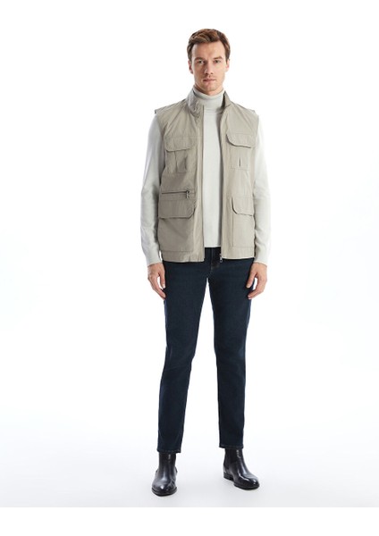 Yeni Sezon Standart Kalip Dik Yaka Erkek Avci Yelegi - S52536Z8 fiyatları