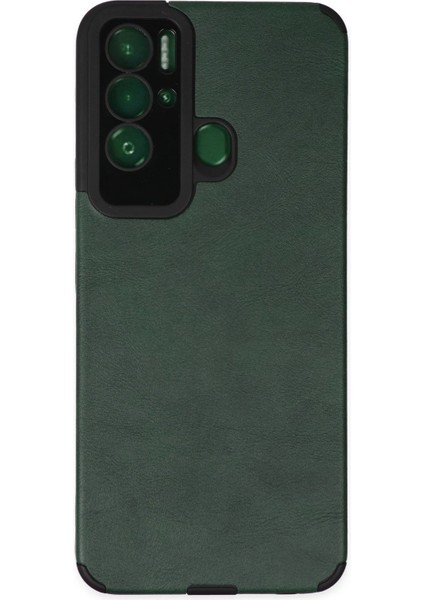 Tecno Pova Neo Kılıf Loop Deri Silikon - Yeşil Dpmah