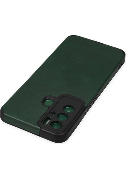 Tecno Pova Neo Kılıf Loop Deri Silikon - Yeşil Dpmah