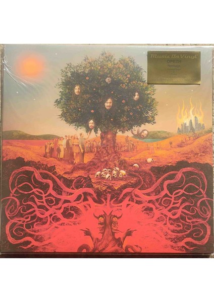 Opeth - Heritage Plak ( 2 Lp & Poster & Insert)