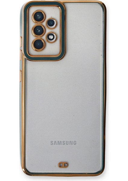 Samsung Galaxy A13 4g Kılıf Liva Lens Silikon - Yeşil Dpmah