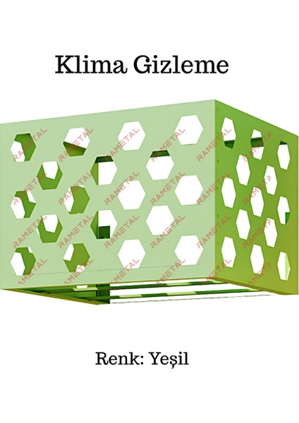 12 Btu Klima Gizleme Kafesi - Rametal Klima Gizleme Modelr3