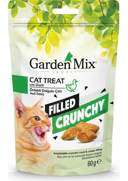 Gardenmix Ördekli Içi Dolgulu Kedi Ödülü 60GR Dpmah