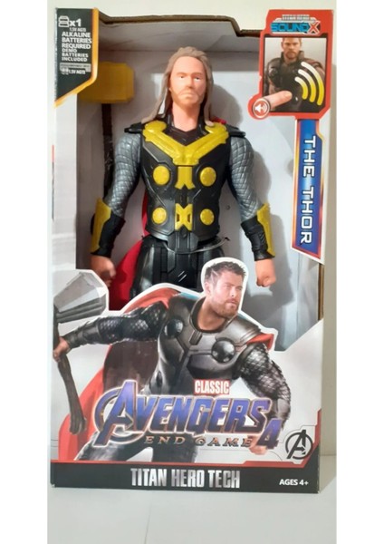Thor Sesli Işıklı Figür Oyuncak 29 cm