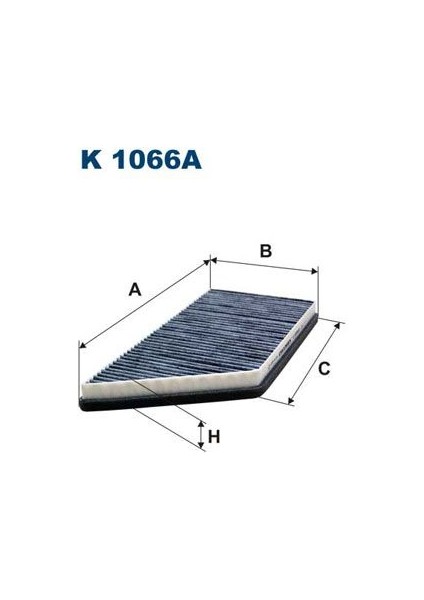 Peugeot 206+ Karbonlu Polen Filtresi 2010-2012 Filtron