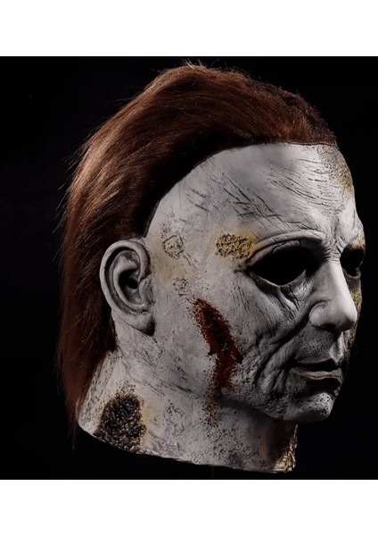 Michael Myers Lateks Maske - Michael Myers Et Maske Kafaya Tam Geçmeli