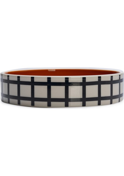 Kedi Mama Su Kabı, Seramik, Turuncu / Beyaz, 16,5cm, 300ML Dpmah fiyatları