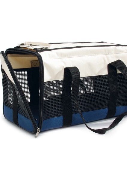Köpek Taşıma ve Seyahat Çantası, Krem/mavi, 43X25X27CM Dpmah fırsatları