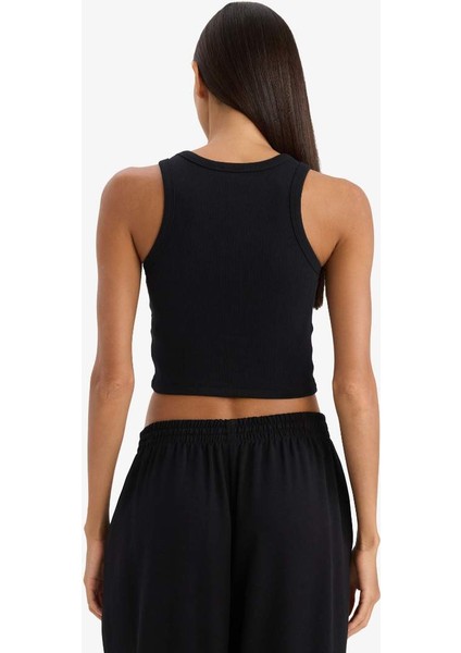 Yeni Sezon Fitted Halter Yaka Fitilli Kaşkorse Atlet indirimleri