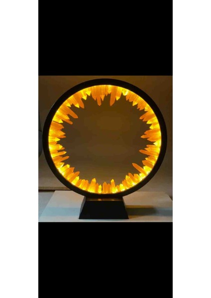 LED Işıklı Kristal Lamba