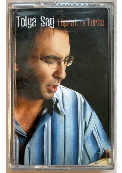 Tolga Sağ Toprak ve Turna Kaset (Jelatininde Sıfır Orjnal Dönem Baskı Kaset)