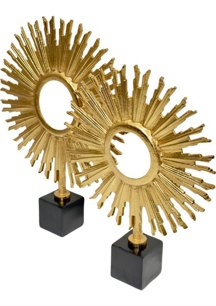 Döküm Gold Güneş Dekor Seti modelleri