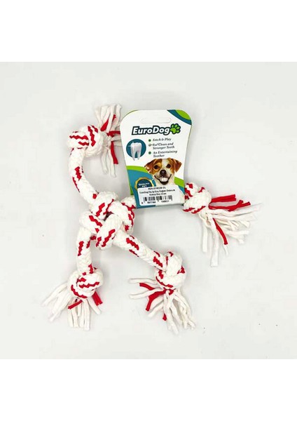 Diş Ipi Beş Düğüm Örümcek Kırmızı BEY.30CM Dpmah