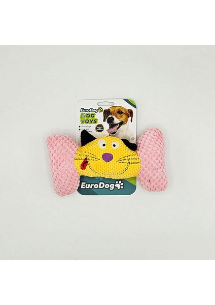 Örgü Peluş Kemik Köpek Oyuncağı 19,5X11 cm Dpmah