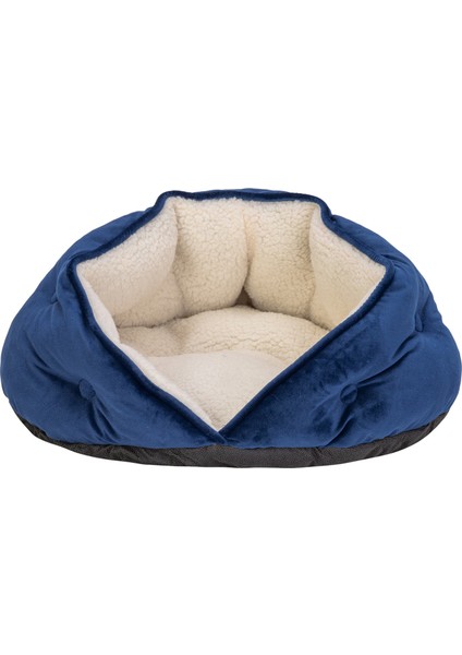 Paris Perla Kedi ve Köpek Yatağı Lacivert 50CM Dpmah