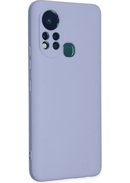 Infinix Hot 11S Kılıf Nano Içi Kadife Silikon - Lila Dpmah