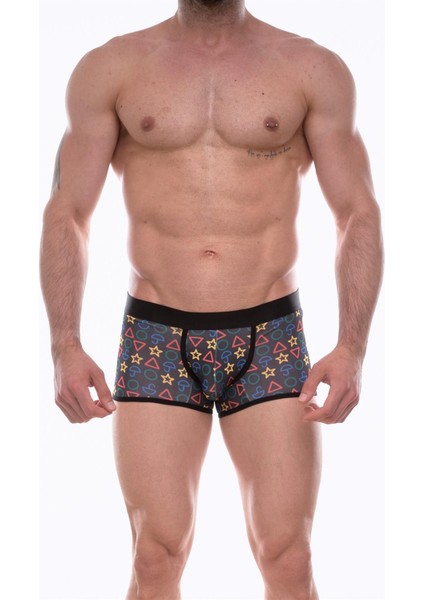 Don Moris Erkek Desenli Mini Boxer