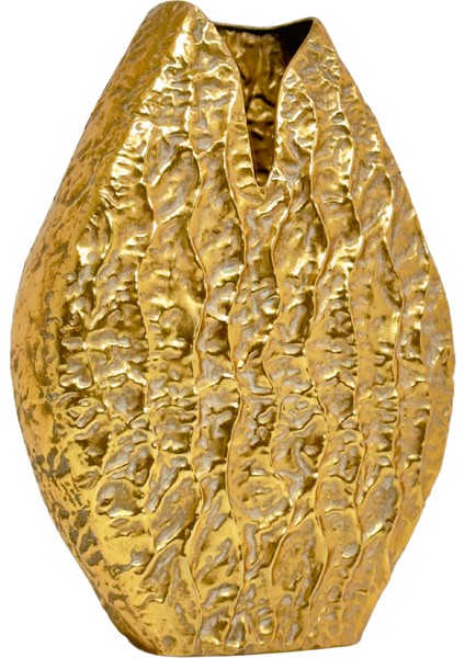 Metal Gold Oval Vazo fiyatları
