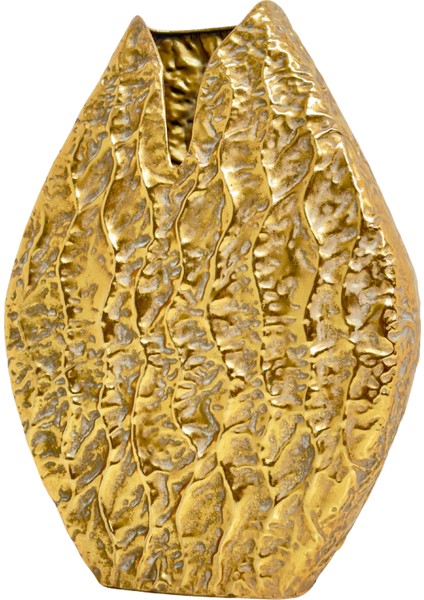 Metal Gold Oval Vazo modelleri