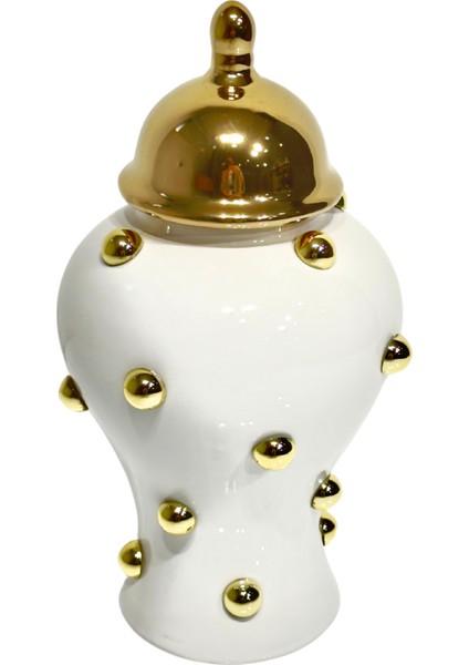 Gold Benekli Seramik Küp Küçük Boy fiyatları