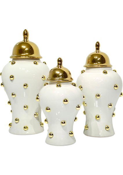 Gold Benekli Seramik Küp Küçük Boy fırsatları