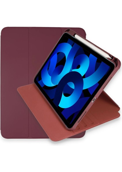 Ipad Pro 11 (2021) Kılıf Starling 360 Kalemlikli Tablet Kılıf - Mor Dpmah
