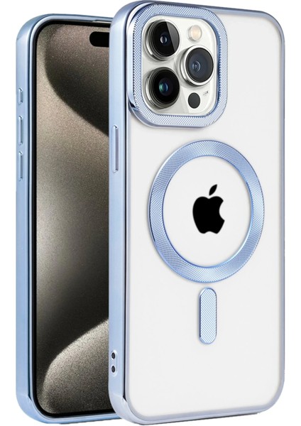 Iphone 14 Pro Kılıf Kronos Magsafe Kapak - Sierra Blue Dpmah