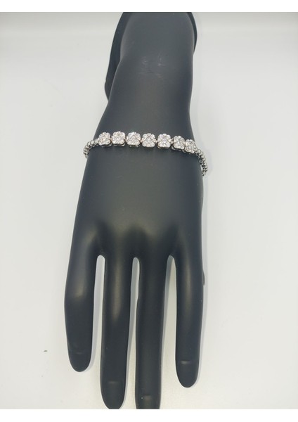 Xupıng Gümüş Renk Bileklik 17+2 cm