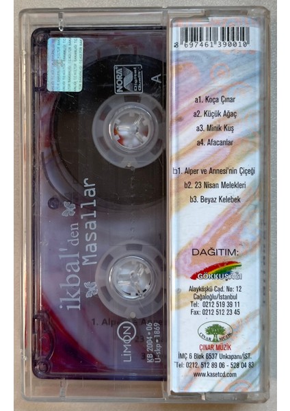 Ikbal'den Masallar Kaset (Orjnal Dönem Baskı Kaset) fiyatları