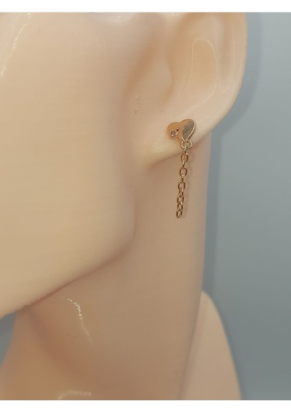 Ysx 3 Lü Pirinç Küpe Seti