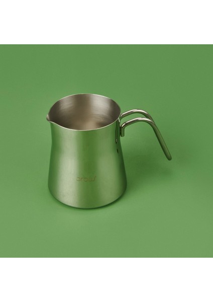 Allora Paslanmaz Çelik Sütlük - Gri - 800 ml