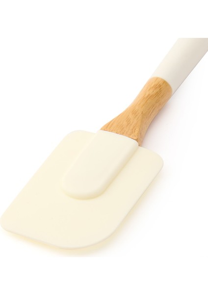 Ahşap Saplı Silikon Spatula -