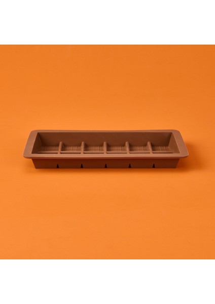 Orta Boy Dubai Çikolatası Kalıbı - Kahverengi