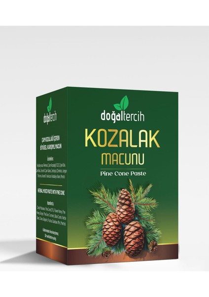 Doğaltercih Kozalak Macunu , Katkısız Doğal İçerikli Çam Kozalağı Macunu 240 gr fiyatları