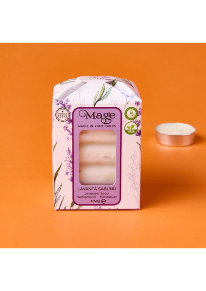 Lavanta Sabunu - Beyaz - 50 gr