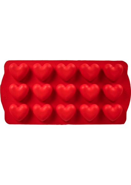 Kalp Buz ve Çikolata Kalıbı - Kırmızı fiyatları