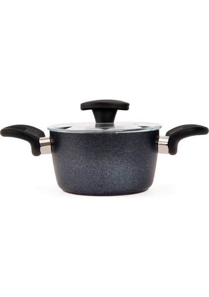 Festy Derin Tencere - Siyah - 14 cm