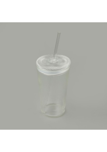 Cam Köşeli Pipetli Bardak - Şeffaf - 1 Lt modelleri