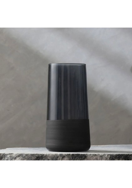 Matte 4'lü Meşrubat Bardağı Seti - Siyah - 520 ml