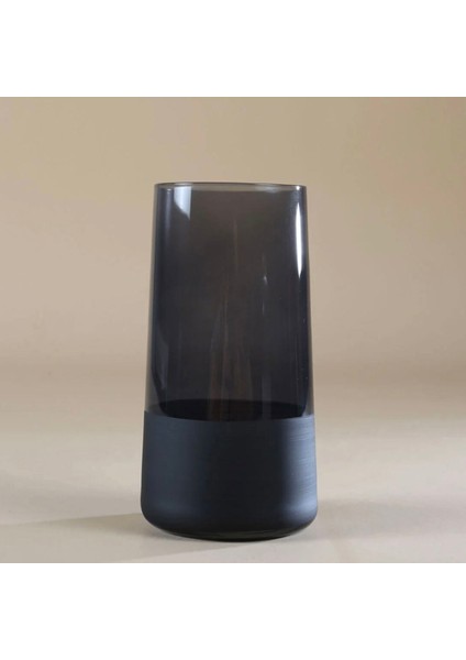 Matte 4'lü Meşrubat Bardağı Seti - Siyah - 520 ml
