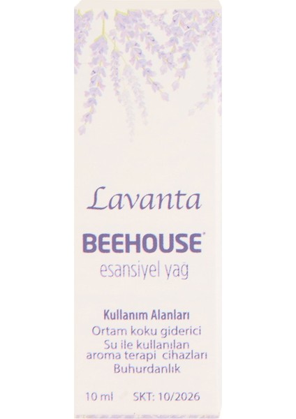 Lavanta Esansiyel Buhurdanlık Yağı - Renkli - 10 ml