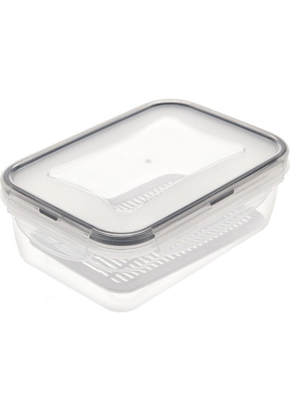 Fresh Box Dikdörtgen Bölmeli Saklama Kabı - 800 ml