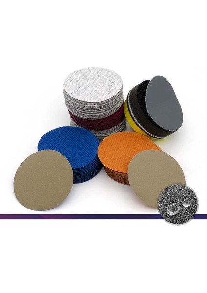 Dremel Için Cırtlı Su Geçirmez Disk Zımpara - 100 Kum (10 Adet)