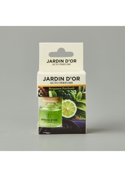 D'or Bergamot Paçuli Araba Kokusu - Şeffaf - 8 ml