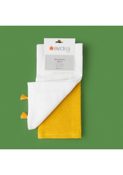 Flo 2'li Mutfak Havlusu - Renkli - 40X60 cm fiyatları