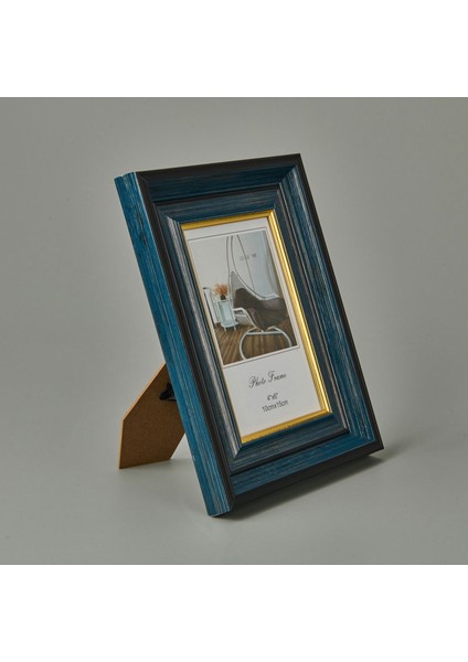 Fotoğraf Çerçevesi - Lacivert / Gold - 10X15 cm modelleri