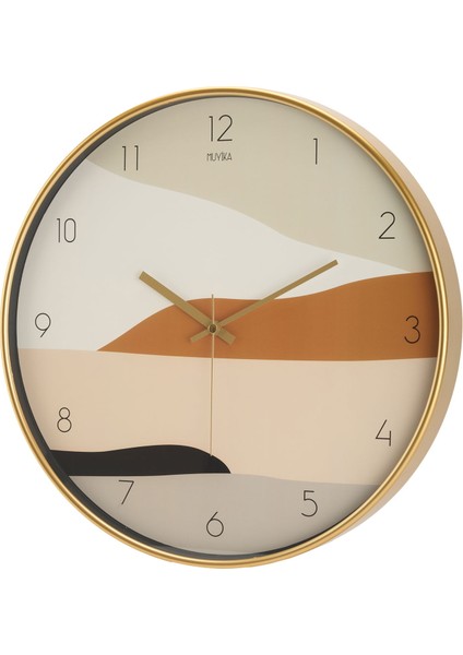 Pino Camlı Duvar Saati - Renkli - 42 cm fiyatları