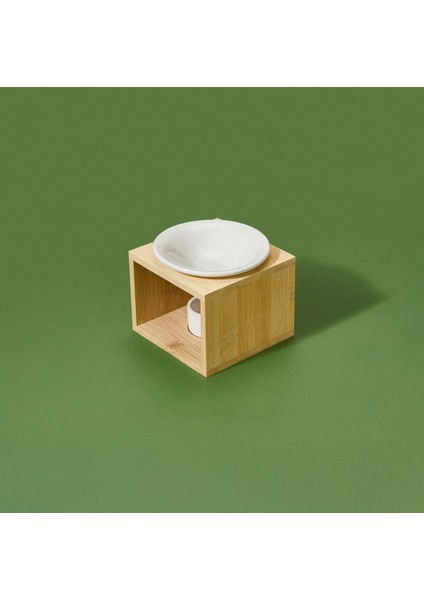 Natürel Buhurdanlık - Bej / Beyaz - 8 cm modelleri